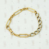 Elegant Married Chain Bracelet with Watch Hook
