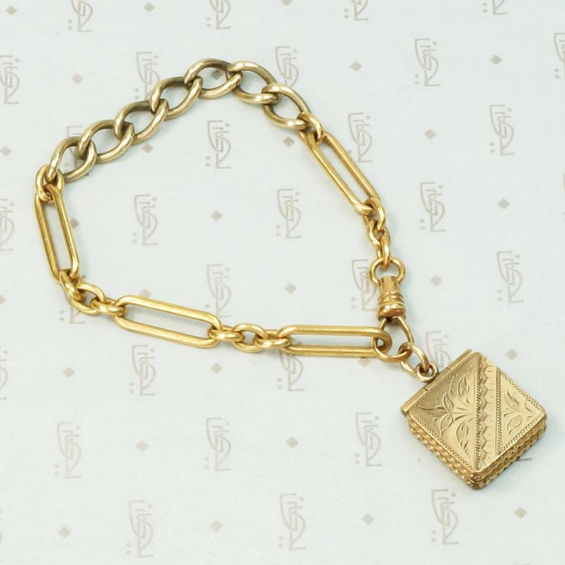Elegant Married Chain Bracelet with Watch Hook
