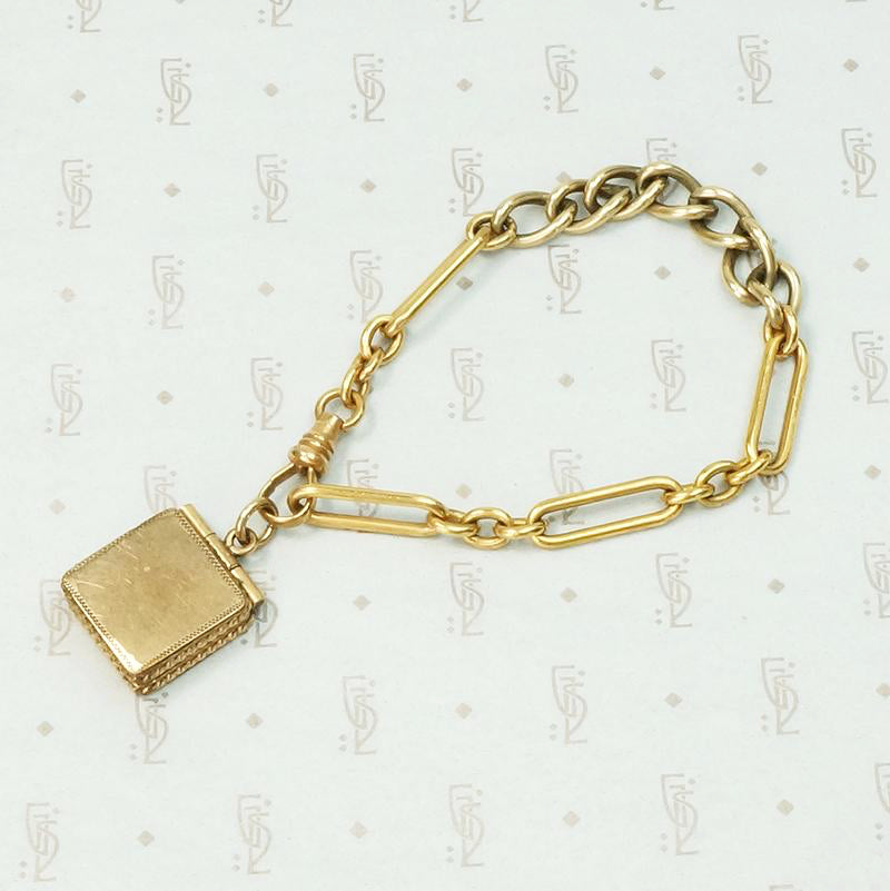 Elegant Married Chain Bracelet with Watch Hook