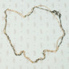 Rose & Silver Chain with Decorative Clasp