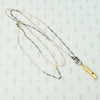 Rose & Silver Chain with Decorative Clasp