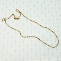 Timeless Edwardian Twisted Rope Chain