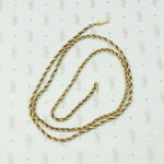 Timeless Edwardian Twisted Rope Chain
