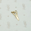 Tiny Gold Working Scissors Charm