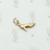 Gold High Heeled Shoe Charm