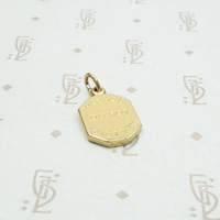 Please Do Not Disturb Charm in Gold