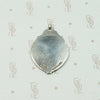 Elegant Rose Gold Shield on Silver Medal Fob