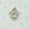 Double Sided Gold & Silver Medal Fob with Crown