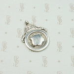 Double Sided Gold & Silver Medal Fob with Crown