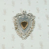 Gold & Silver Fob with Aesthetic Movement Engraving