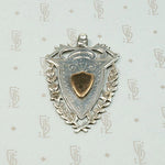 Gold & Silver Fob with Aesthetic Movement Engraving
