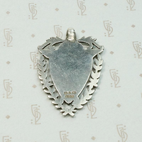 Gold & Silver Fob with Aesthetic Movement Engraving