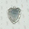 Gold & Silver Fob with Aesthetic Movement Engraving