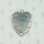 Gold & Silver Fob with Aesthetic Movement Engraving