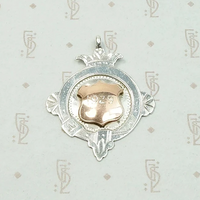 Order of the Garter Gold & Silver Medal Fob