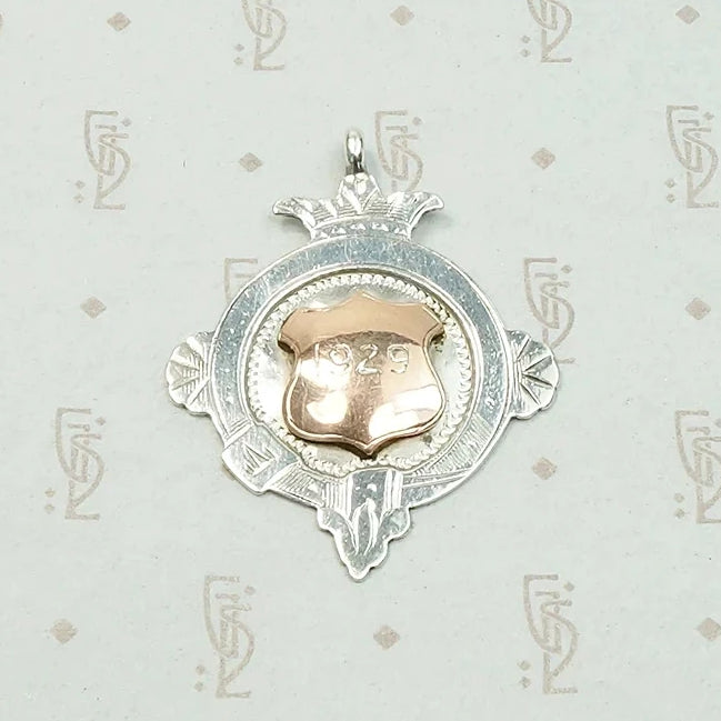 Order of the Garter Gold & Silver Medal Fob