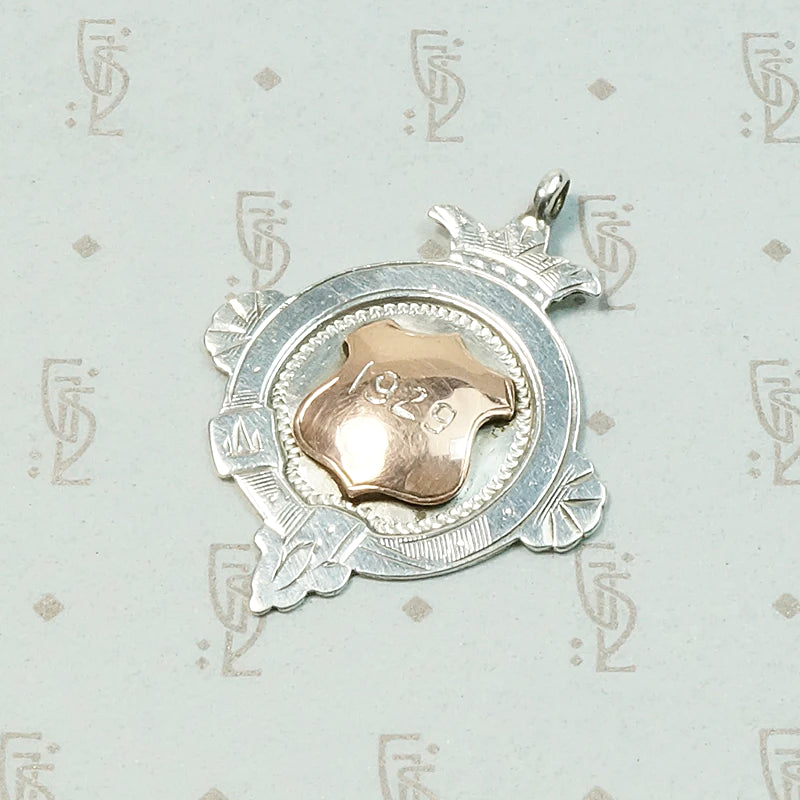 Order of the Garter Gold & Silver Medal Fob