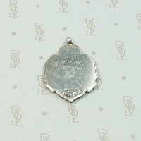 Enameled Sterling Ipswich & District Football League Fob
