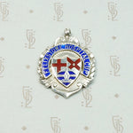 Felixstowe Hospital Cup Enamel & Sterling Medal Fob