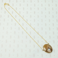 Piquant Earth Tone Georgian Agate Pendant