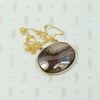 Exquisite Picture Agate Georgian Pendant