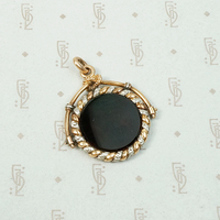 Goddess Athena Cameo in Rose Gold & Platinum
