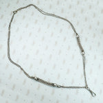 Silver Married Chain with Elegant Details