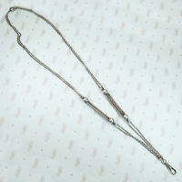 Silver Married Chain with Elegant Details