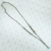 Silver Married Chain with Elegant Details