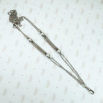 Silver Married Chain with Elegant Details