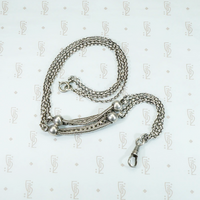 Silver Married Chain with Elegant Details
