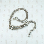 Silver Married Chain with Elegant Details