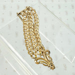 Chunky Victorian Married Chain Bracelet