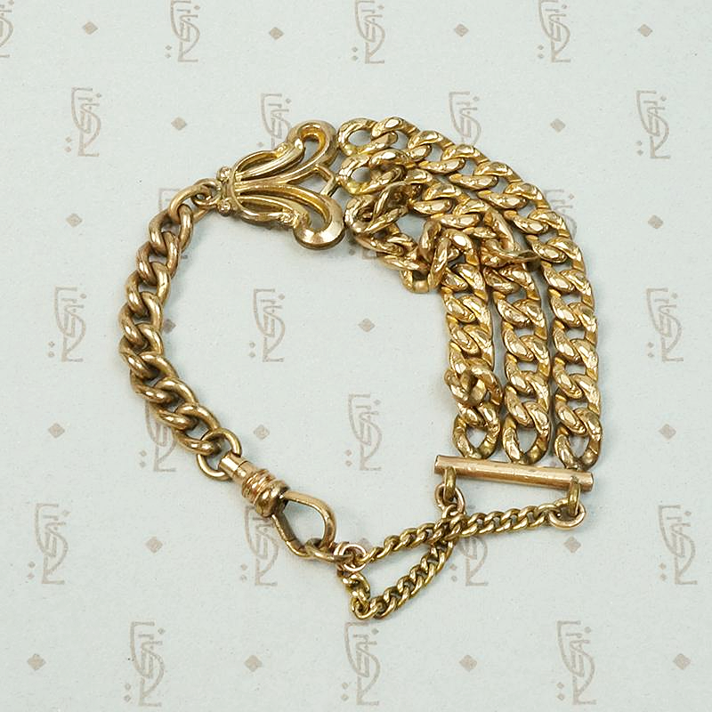 Chunky Victorian Married Chain Bracelet