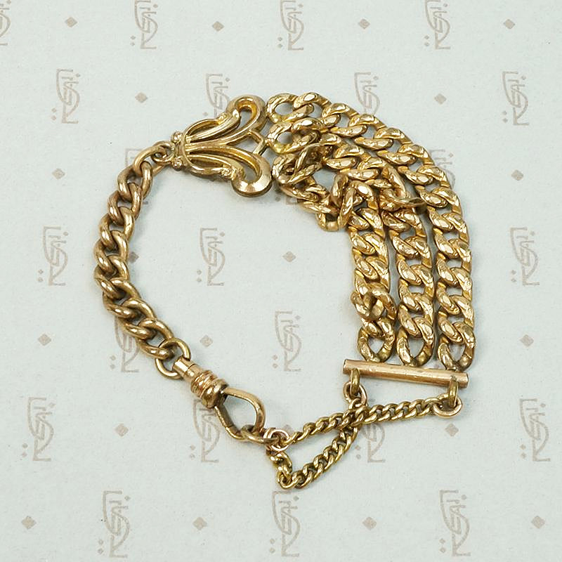 Chunky Victorian Married Chain Bracelet
