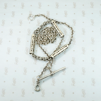 Fabulous Antique Lantern Link Married Chain Necklace