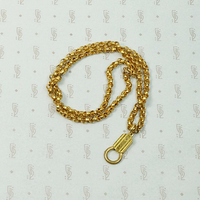 Rolling Link Chain with Unusual Charm Holder