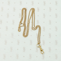 Long Married Chain of Vintage Rose & Yellow Gold