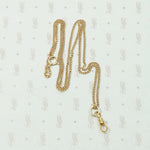 Long Married Chain of Vintage Rose & Yellow Gold
