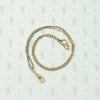 White & Yellow Gold Married Chain with Hook