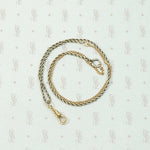White & Yellow Gold Married Chain with Hook