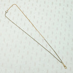 White & Yellow Gold Married Chain with Hook