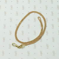 Antique Rose Gold Married Chain with Yellow Gold Findings