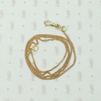 Antique Rose Gold Married Chain with Yellow Gold Findings