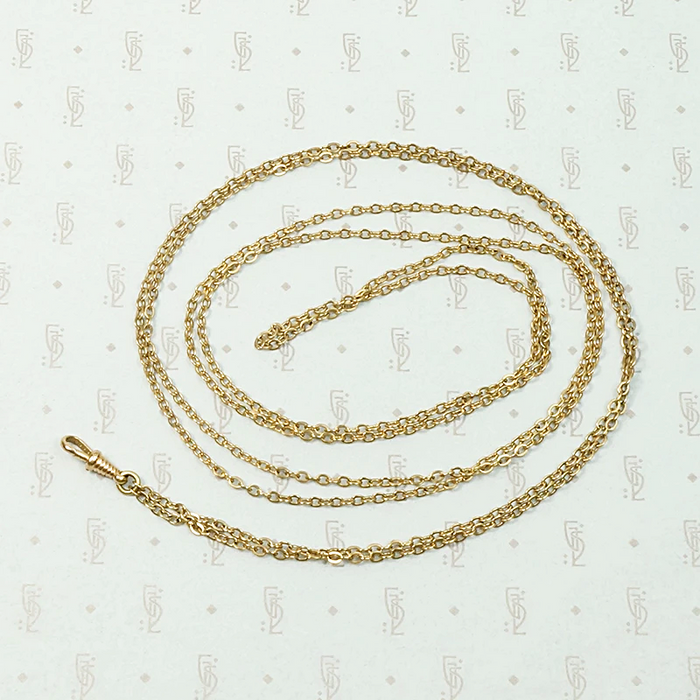 Gold Filled Guard Chain with Watch Hook