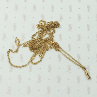 Gold Filled Guard Chain with Watch Hook