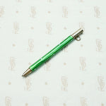 Charming Silver Pencil with Green Guilloché Enamel