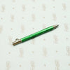 Charming Silver Pencil with Green Guilloché Enamel