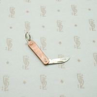 Pretty Pink Czech Tiny Knife
