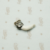 Weird & Wonderful Wee White Porcelain Doll Arm Pendant